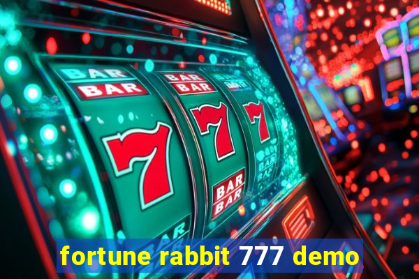 fortune rabbit 777 demo